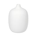 Biela keramická váza Blomus, výška 18,5 cm