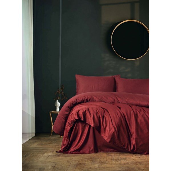 Vínovočervené obliečky na jednolôžko 200x140 cm Elegant  – Mijolnir-image-1