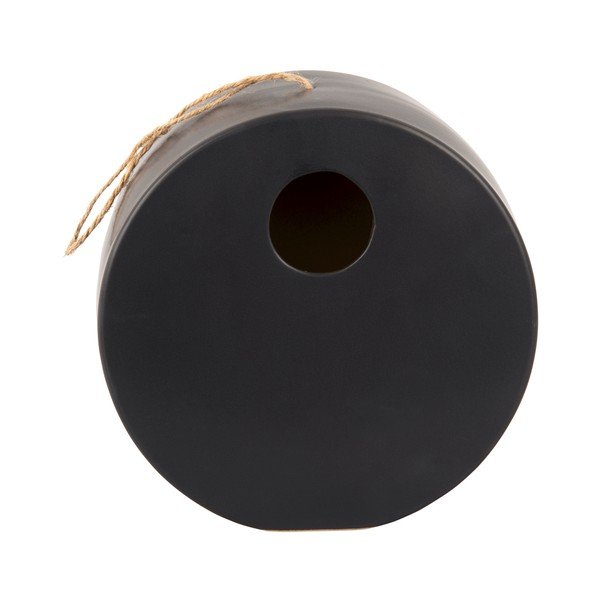 Čierna keramická vtáčia búdka PT LIVING Bird, ø 20 cm-image-2