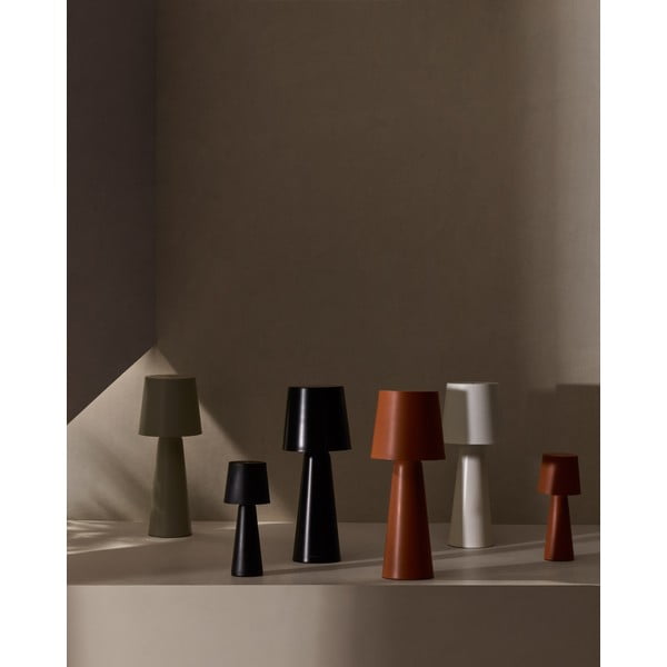 LED prenosné stmievateľné vonkajšie svietidlo na USB ø 16 cm Arenys – Kave Home-image-3