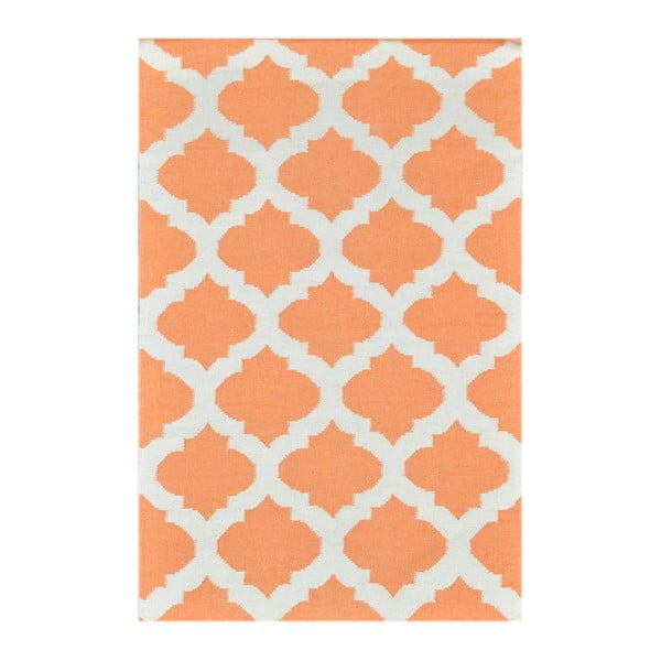 Ručne tkaný koberec Kilim JP 11154 Orange, 90x150 cm