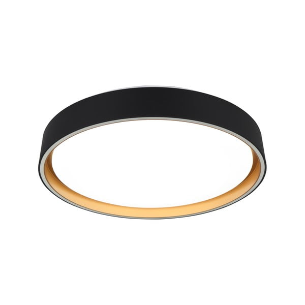 Čierne LED stropné svietidlo ø 40 cm Felis – Reality-image-2