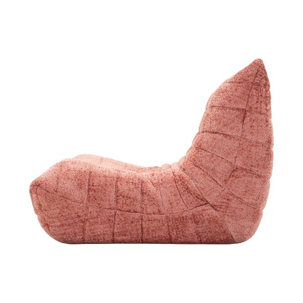 Ružový sedací vak z textílie buklé Mask – Mauro Ferretti-image-4