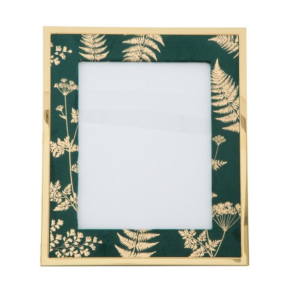Zeleno-zlatý stolový fotorámik Mauro Ferretti Glam, 20 × 25 cm-image-2