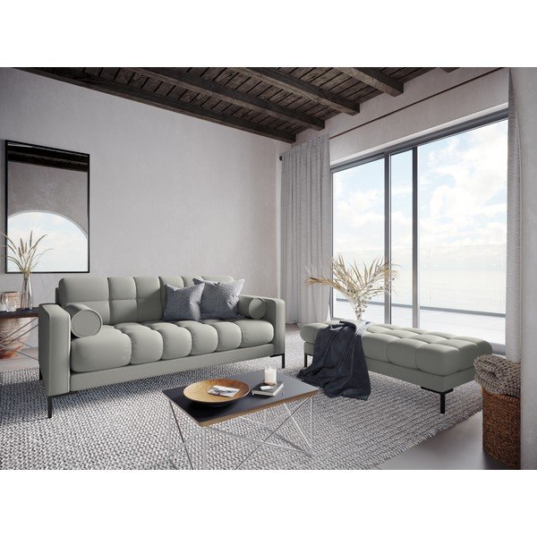 Svetlosivá podnožka Cosmopolitan Design Bali, 133 cm-image-1