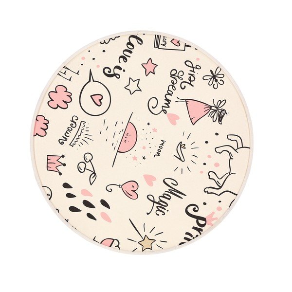 Detské stropné svietidlo s textilným tienidlom ø 38 cm Kiddy – Candellux Lighting-image-4