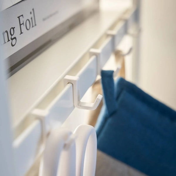 Matne biely oceľový regál 60x170x46,5 cm Tower – YAMAZAKI-image-3