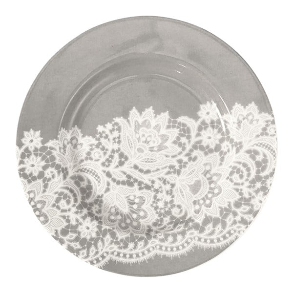 Malý tanier Liva Warm Grey, 15 cm