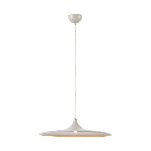 Béžové kovové LED so stmievačom závesné svietidlo ø57x13 cm Beam – Markslöjd