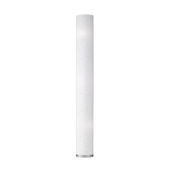 Biela stojacia lampa s textilným tienidlom (výška  156 cm) Thor – Fischer & Honsel
