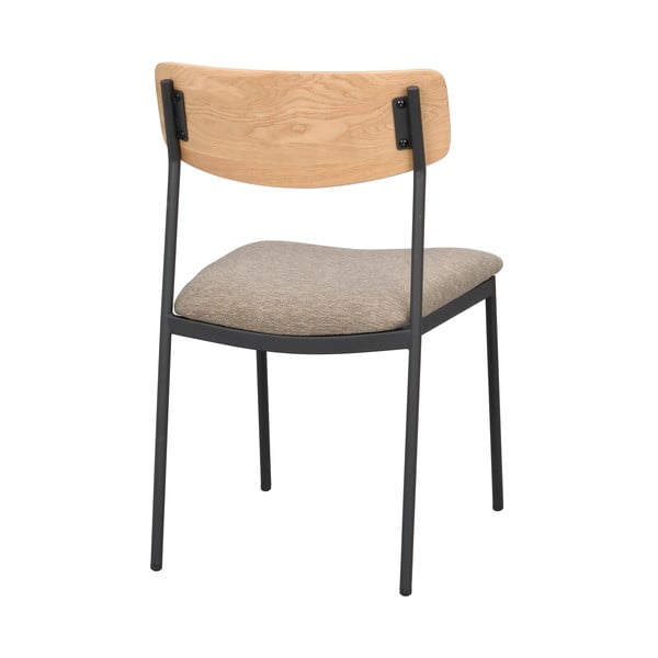 Jedálenská stolička v béžovo-prírodnej farbe v súprave 2 ks Maymont – Rowico-image-4