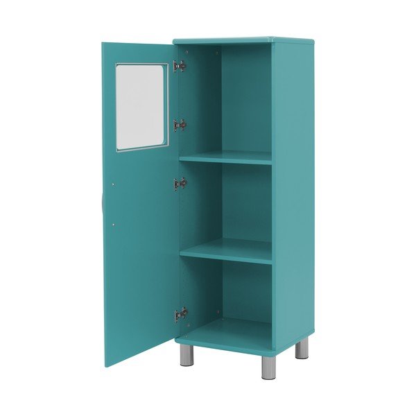 Tyrkysovomodrá skrinka 50x143 cm Malibu - Tenzo-image-3