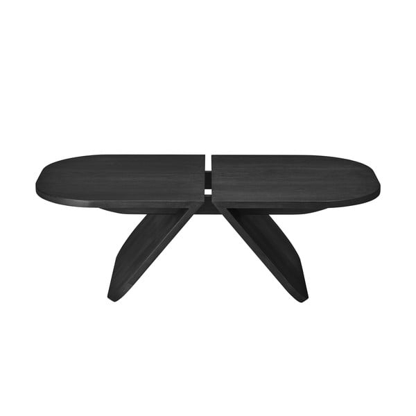 Čierny konferenčný stolík z dubového dreva 54x100 cm Avio – Blomus