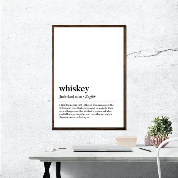 Obraz 50x70 cm Whiskey – Wallity-image-4
