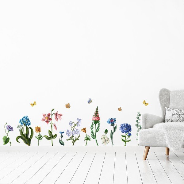 Sada samolepiek na stenu Ambiance Wildflowers-image-2