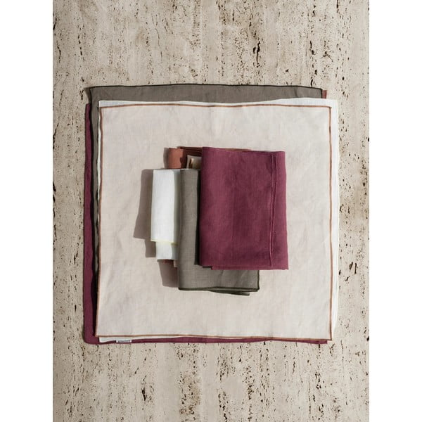 Ľanový obrúsok 42x42 cm Lineo – Blomus-image-3