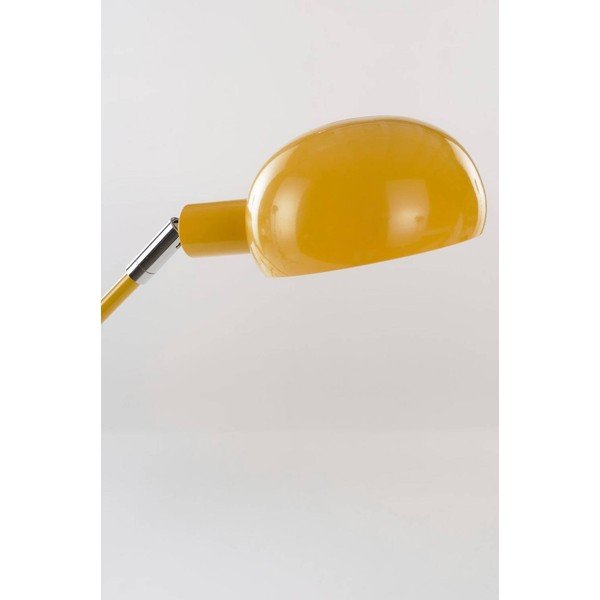 Žltá kovová stojacia lampa s ohýbateľnou konštrukciou (výška  146 cm) Lincon – Jotex-image-3