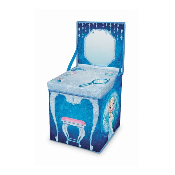 Rozkladací úložný box s hracím stolíkom Domopak Frozen