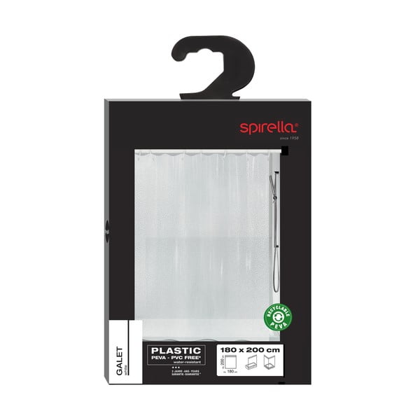 Sprchový záves 180x200 cm Galets – Spirella-image-4