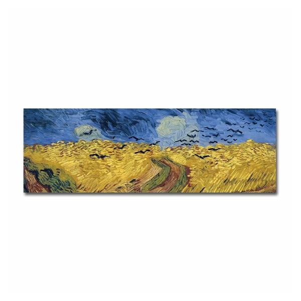 Nástenná reprodukcia na plátne Vincent Van Gogh, 90 × 30 cm