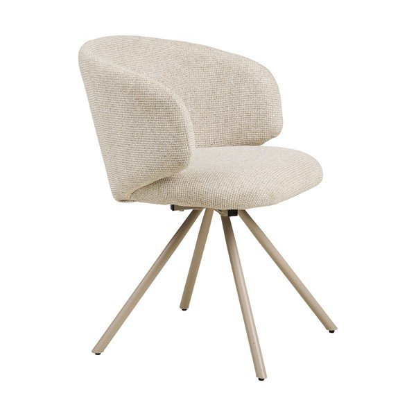 Béžová čalúnená jedálenská stolička Fulham – House Nordic-image-3