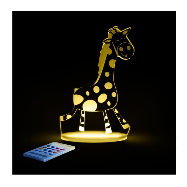 Detské LED nočné svietelko Aloka Giraffe