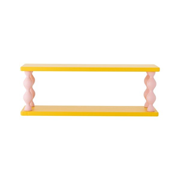 Žltá poschodová detská polica 60 cm Bibiola – Bloomingville Mini