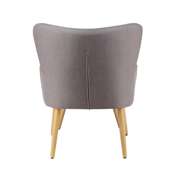 Svetlosivé kreslo Coco - Støraa-image-3