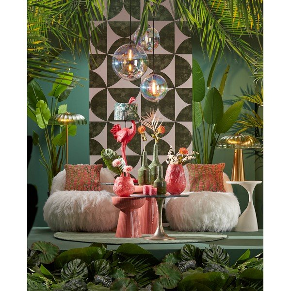Závesné svietidlo so skleneným tienidlom ø 30 cm Medina – Light & Living-image-4