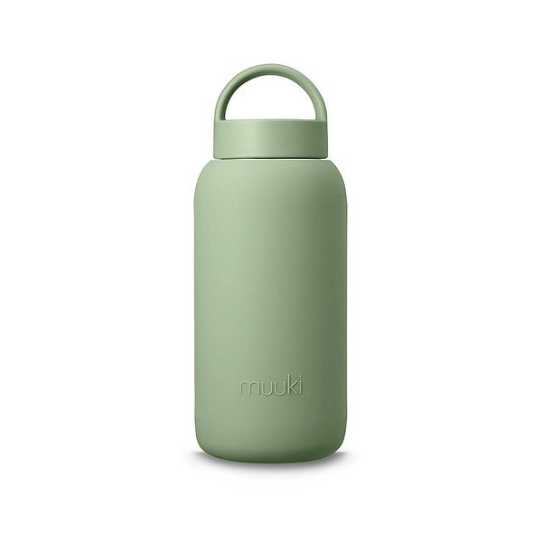 Cestovná fľaša šalviovozelená 500 ml Silver Sage – Muuki-image-2