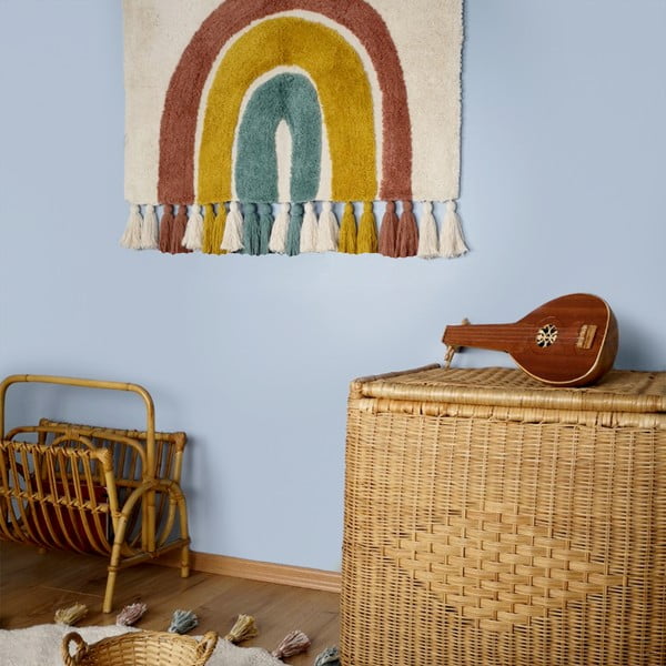 Detský bavlnený nástenný koberec Nattiot Rainbow, 50 x 80 cm-image-2