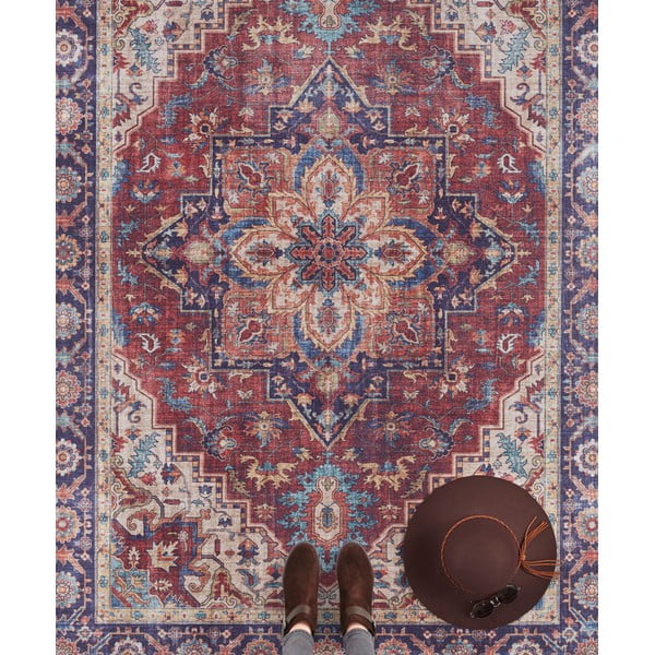 Červeno-fialový koberec Nouristan Anthea, 120 x 160 cm-image-2