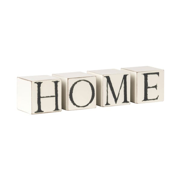 Dekoratívne kocky s nápisom Home Premier Housewares