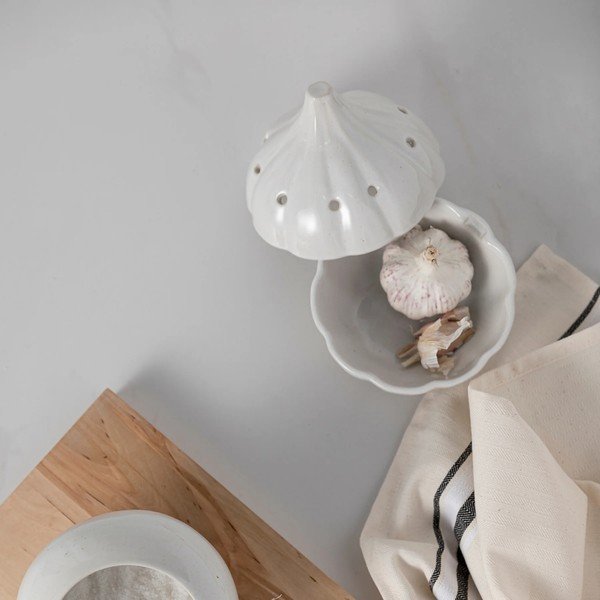 Kameninová dóza na cibuľu a cesnak Fattoria – Casafina-image-1