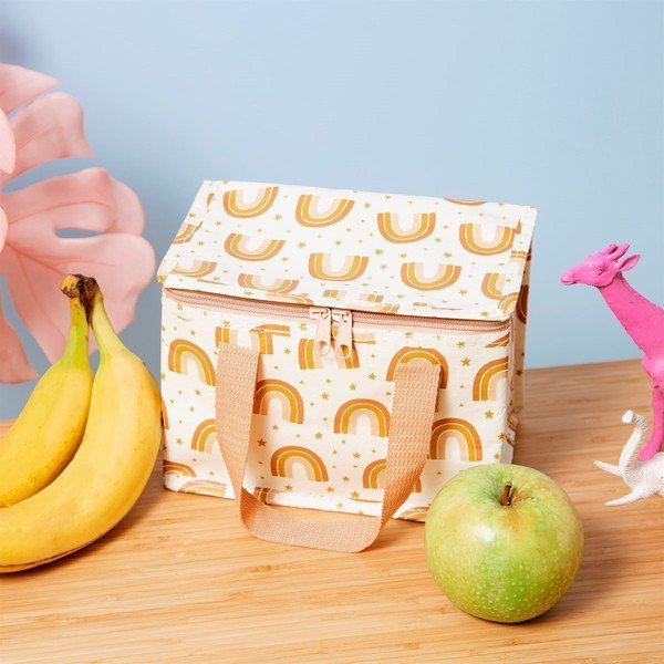 Oranžovo-ružová potravinová termotaška Sass & Belle Earth Rainbow-image-1