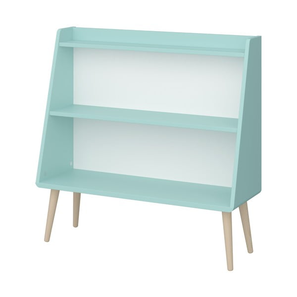 Tyrkysovomodrá detská knižnica 81x80 cm Gaia - Tvilum-image-3