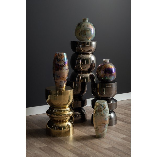 Sklenená ručne vyrobená váza (výška 26 cm) Melange – PT LIVING-image-1