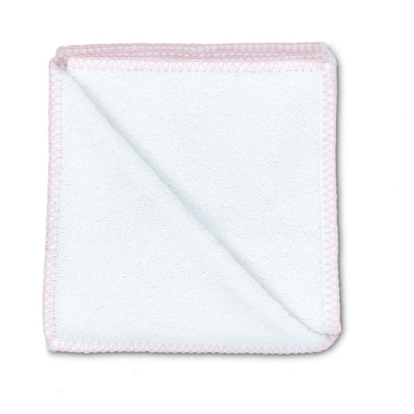 Sada 2 uterákov Whyte 50x90 cm, biela/ružová-image-1