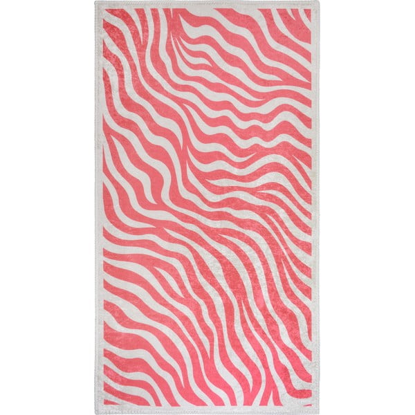 Ružový prateľný koberec 60x100 cm Red Zebra – Vitaus