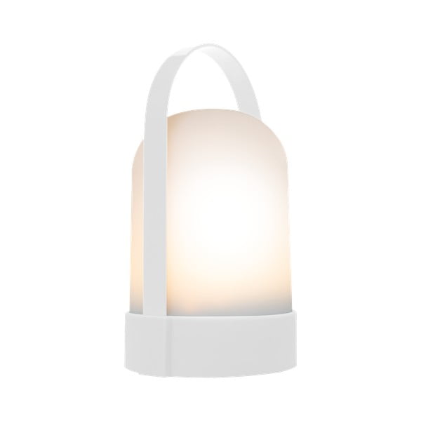 Biela LED stmievateľná stolová lampa (výška 25 cm) Uri – Remember