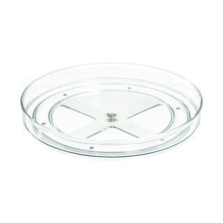 Okrúhly otočný podstavec na dózy iDesign The Home Edit, ⌀ 23,5 cm