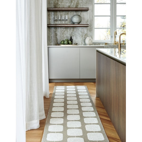 Béžový vnútorný a vonkajší behúň 70x200 cm Sten Warm Grey – Pappelina-image-3