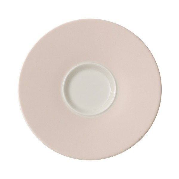 Ružový porcelánový tanierik Villeroy & Boch Caffé Club, 17 cm