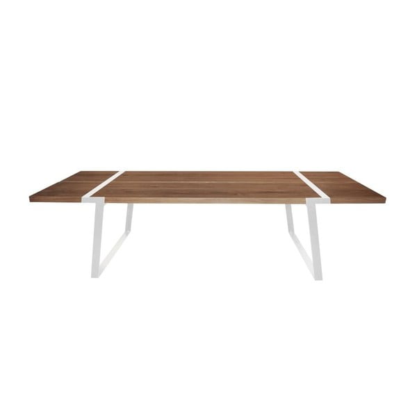 Jedálenský stôl Canett Gigant Nature/White, 290x100x74 cm
