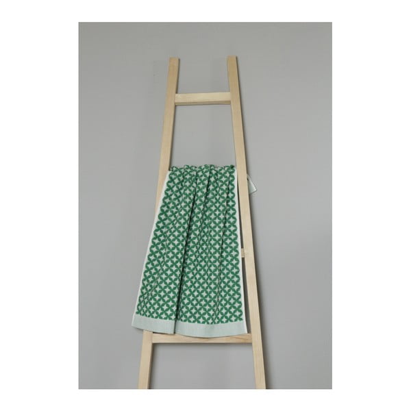 Zelený bavlnený uterák My Home Plus Spa, 50 × 70 cm