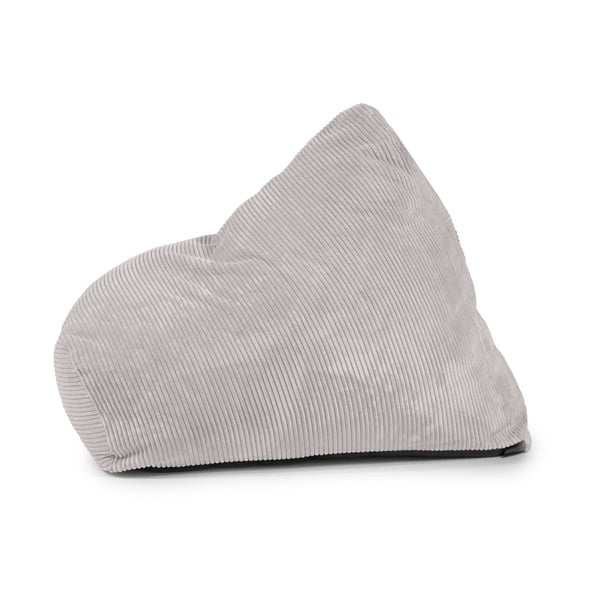 Tmavosivý menčestrový sedací vak Snug 100 – SLOWDOWN-image-2