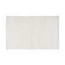 Biela textilná kúpeľňová predložka 50x80 cm Ecoli – Wenko