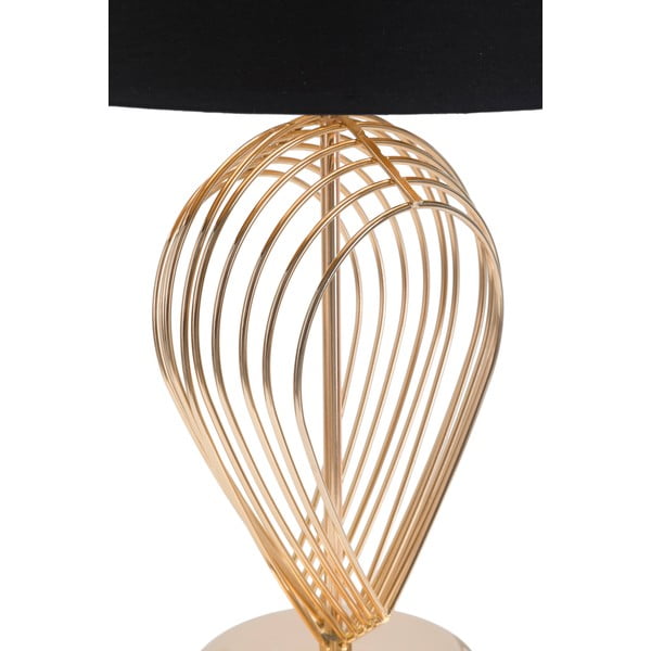 Čierna stolová lampa Mauro Ferretti Maxt, ø 32,5 cm-image-4