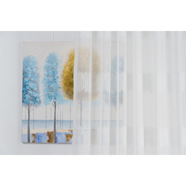 Biela záclona 140x260 cm Musette – Mendola Fabrics