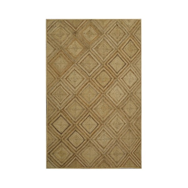 Ručne tkaný koberec z juty Bakero Hartford, 120 × 180 cm